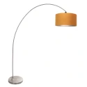 Mexlite arc luminaire SOLVA 1 flame E27 IP20, steel dimmable