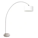 Mexlite arc luminaire SOLVA 1 flame E27 IP20, steel dimmable