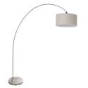 Mexlite arc luminaire SOLVA 1 flame E27 IP20, steel dimmable
