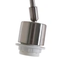 Steinhauer wall luminaire ELEGANT CLASSY 1 flame E27 IP20, steel dimmable