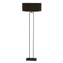 Steinhauer floor lamp STANG 1 flame E27 IP20, black dimmable