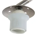 Steinhauer floor lamp SPARKLED LIGHT 1 flame E27 IP20, steel dimmable