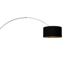 Steinhauer wall luminaire SPARKLED LIGHT 1 flame E27 IP20, steel dimmable