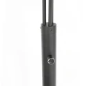 Steinhauer floor lamp SPARKLED LIGHT 3 flames E27 IP20, black dimmable
