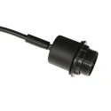 Steinhauer floor lamp SPARKLED LIGHT 3 flames E27 IP20, black dimmable