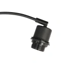 Steinhauer floor lamp SPARKLED LIGHT 3 flames E27 IP20, black dimmable