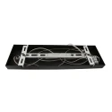 Steinhauer pendant luminaire STANG 3 flames E27 IP20, black dimmable