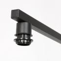 Steinhauer pendant luminaire STANG 3 flames E27 IP20, black dimmable