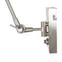 Steinhauer wall luminaire PRESTIGE CHIC 1 flame E27 IP20, steel dimmable