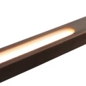 Steinhauer pendant luminaire BANDE 3 flames IP20, bronze dimmable