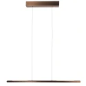 Steinhauer pendant luminaire BANDE 3 flames IP20, bronze dimmable