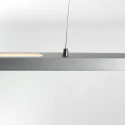 pendant luminaire BANDE 3 flames IP20, steel dimmable
