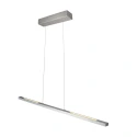 Steinhauer pendant luminaire BANDE 3 flames IP20, steel dimmable
