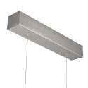 Steinhauer pendant luminaire BANDE 3 flames IP20, steel dimmable