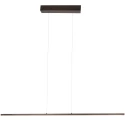 pendant luminaire BANDE 3 flames IP20, cocoa dimmable