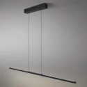 Steinhauer pendant luminaire BANDE 3 flames IP20, black dimmable