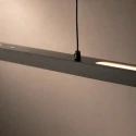 Steinhauer pendant luminaire BANDE 3 flames IP20, black dimmable