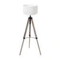 Mexlite floor lamp TRIEK 1 flame E27 IP20, wood dimmable