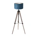Mexlite floor lamp TRIEK 1 flame E27 IP20, wood dimmable