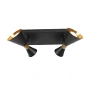 anne light & home ceiling luminaire PRETO 2 flames GU10 IP20, black dimmable