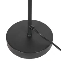 table lamp PRETO 1 flame GU10 IP20, black dimmable