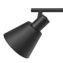 ceiling luminaire OEROE 2 flames E14 IP20, black dimmable