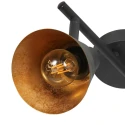 Mexlite ceiling luminaire OEROE 2 flames E14 IP20, black dimmable