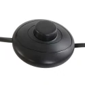 Mexlite floor lamp OEROE 2 flames E14 IP20, black dimmable