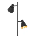 Mexlite floor lamp OEROE 2 flames E14 IP20, black dimmable