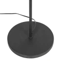 Mexlite floor lamp PRATO 2 flames E14 IP20, black dimmable