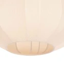 anne light & home pendant luminaire SABLE 1 flame E27 IP20, creme dimmable