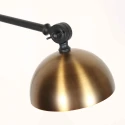Steinhauer wall luminaire PINTINO 1 flame GU10 IP20, black dimmable