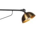 Steinhauer wall luminaire PINTINO 1 flame GU10 IP20, black dimmable