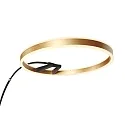 Steinhauer floor lamp RINGLUX IP20, dimmable