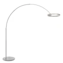 Steinhauer floor lamp RINGLUX 2 flames IP20, steel dimmable