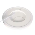 Steinhauer ceiling luminaire LUMINIX 1 flame IP44, white dimmable