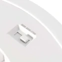 Steinhauer ceiling luminaire LUMINIX 1 flame IP44, white dimmable