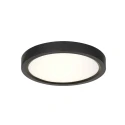 Steinhauer ceiling luminaire LUMINIX 1 flame IP44, black dimmable