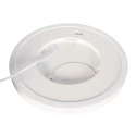 Steinhauer ceiling luminaire LUMINIX 1 flame IP44, white dimmable