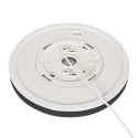 Steinhauer ceiling luminaire LUMINIX 1 flame IP44, black dimmable