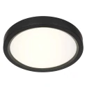 Steinhauer ceiling luminaire LUMINIX 1 flame IP44, black dimmable