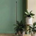 Steinhauer floor lamp LUZHAZ 1 flame IP20, black dimmable