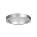 Steinhauer ceiling luminaire RINGLUX 2 flames IP20, steel dimmable