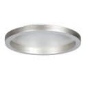 Steinhauer ceiling luminaire RINGLUX 2 flames IP20, steel dimmable