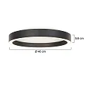 Steinhauer ceiling luminaire RINGLUX IP20, dimmable