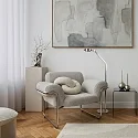 Steinhauer floor lamp RINGLUX IP20, dimmable