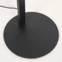 Steinhauer floor lamp RINGLUX 2 flames IP20, black dimmable
