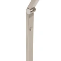 table lamp RINGLUX 2 flames IP20, steel dimmable