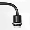 Steinhauer floor lamp BLOEBA E27 IP20, dimmable