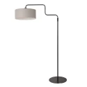 Steinhauer floor lamp BLOEBA 1 flame E27 IP20, black dimmable
